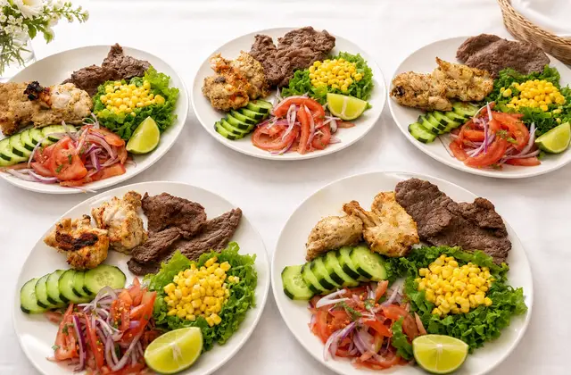 Comedor y alimentación balanceada para faena minera